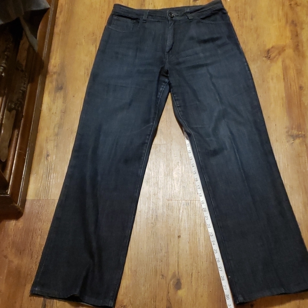 St john active dark wash blue jeans straight leg